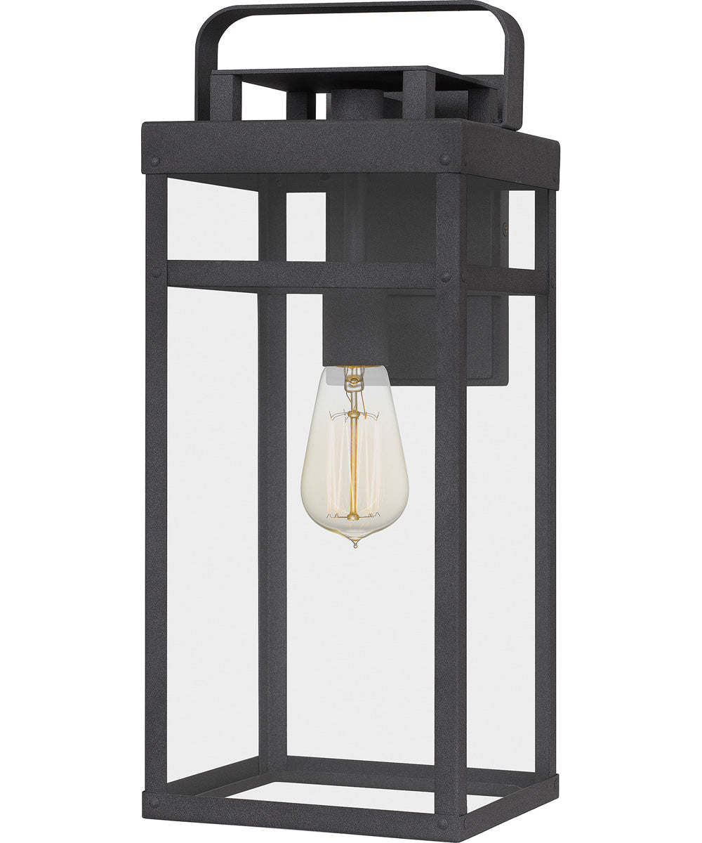 Keaton Large 1-light Outdoor Wall Light  Coastal Armour Aluminum Mottled Black