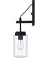 Crosspoint 1-Light Wall Sconce Espresso