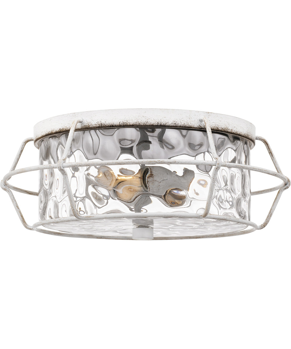 Farragut 3-light Semi Flush Mount Antique White