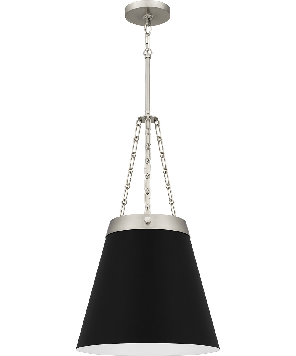Quoizel Piccolo Pendant 1-light Mini Pendant Brushed Nickel