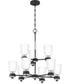 Conrad 9-light Chandelier Brushed Nickel