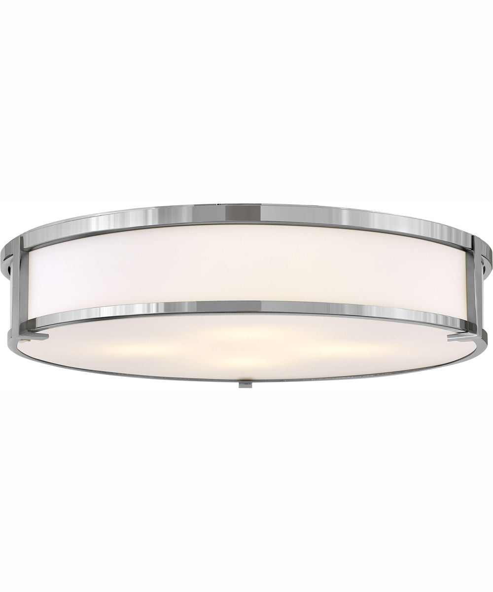 Lowell 4-Light Extra Large Flush Mount in Chrome