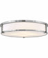 Lowell 4-Light Extra Large Flush Mount in Chrome
