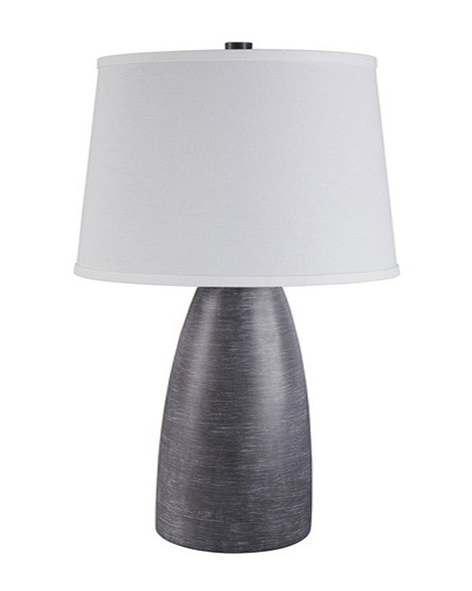 28"H Shavontae Poly Table Lamp (Set of 2) Gray