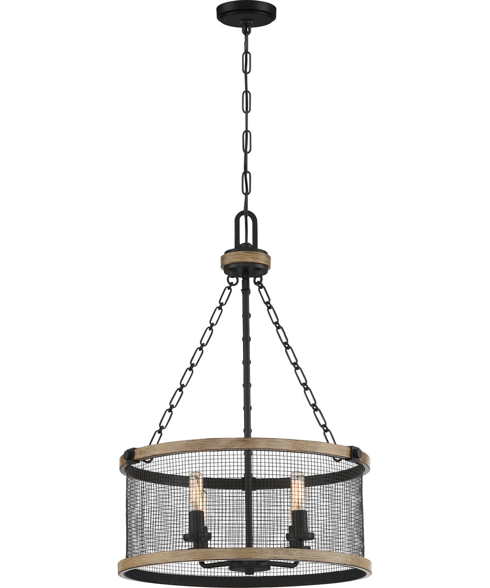 McCrady 4-light Pendant Matte Black