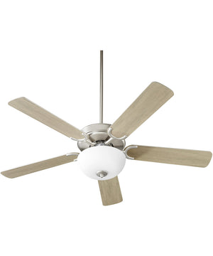 52" Virtue 2-light LED Ceiling Fan Satin Nickel