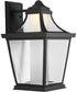 Endorse 1-Light Large Wall Lantern Textured Black