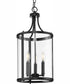 Gilliam 3-Light New Traditional Hall & Foyer Matte Black