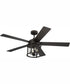 56" Nicolas 4-Light Ceiling Fan Espresso