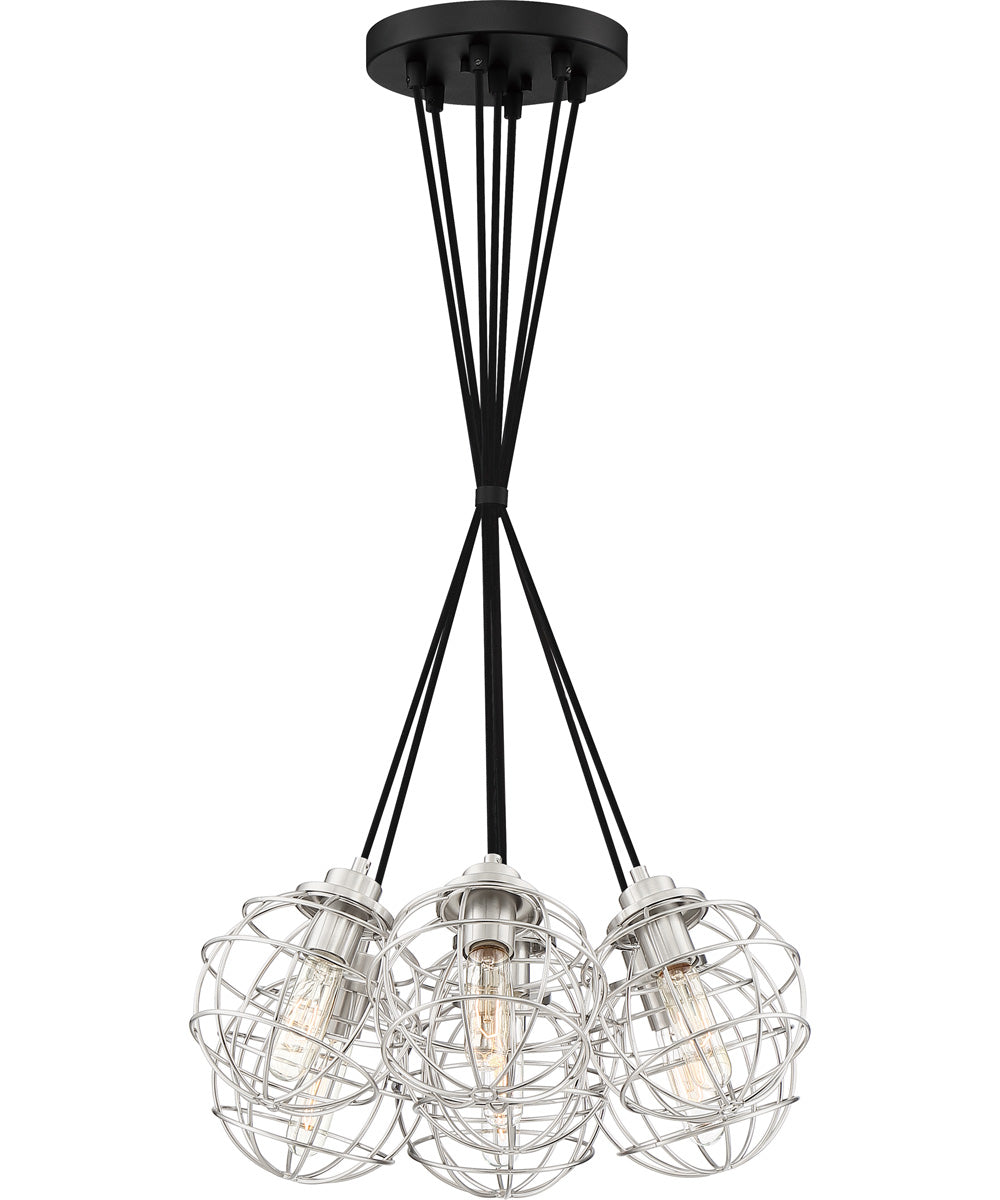 Navigator 7-light Pendant Earth Black