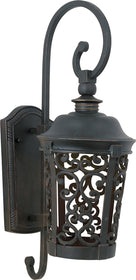 20"H Whisper Dark Sky LED 1-Light Outdoor Wall Lantern Bronze