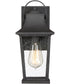 Galveston Small 1-light Outdoor Wall Light Mottled Black
