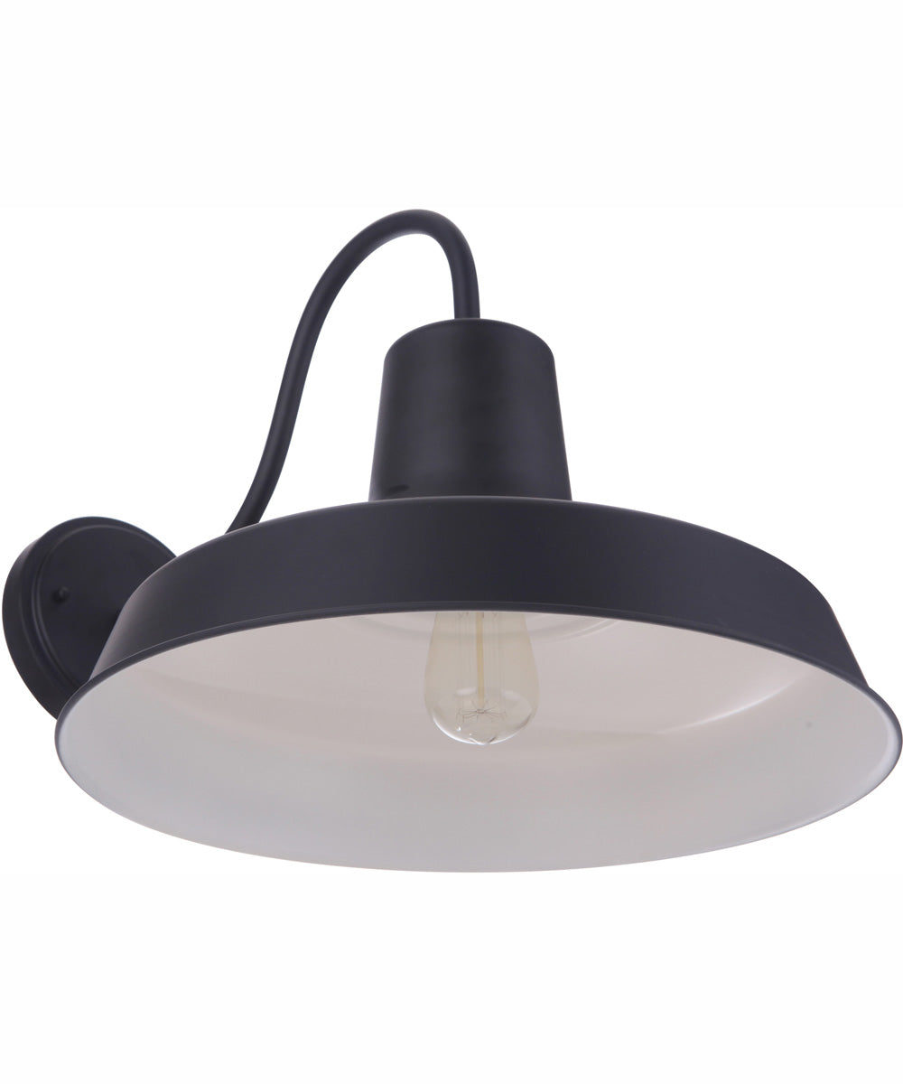 Briscoe 1-Light Outdoor Wall Lantern Midnight