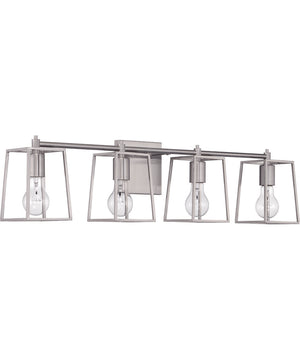 Dunn 4-Light Vanity Brushed Polished Nickel