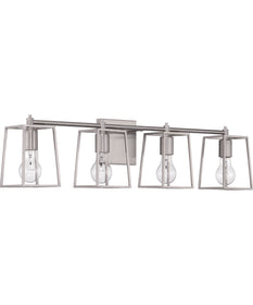 Dunn 4-Light Vanity Brushed Polished Nickel