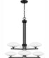 Quoizel Chandelier 6-light Chandelier Matte Black
