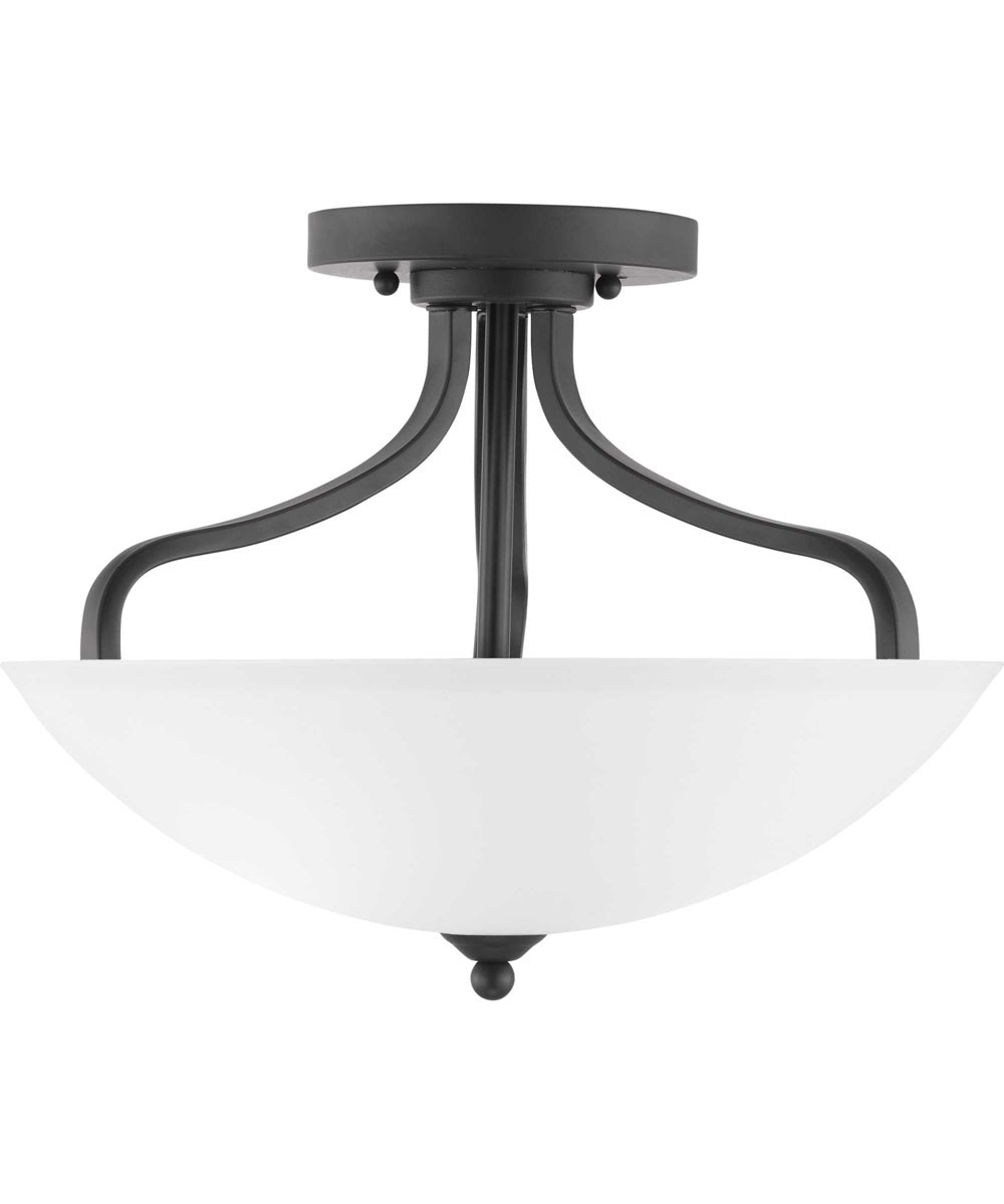 Laird 3-Light Semi-Flush Convertible Antique Bronze