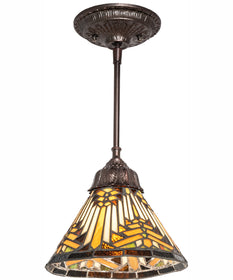 8" Wide Nuevo Mission Mini Pendant