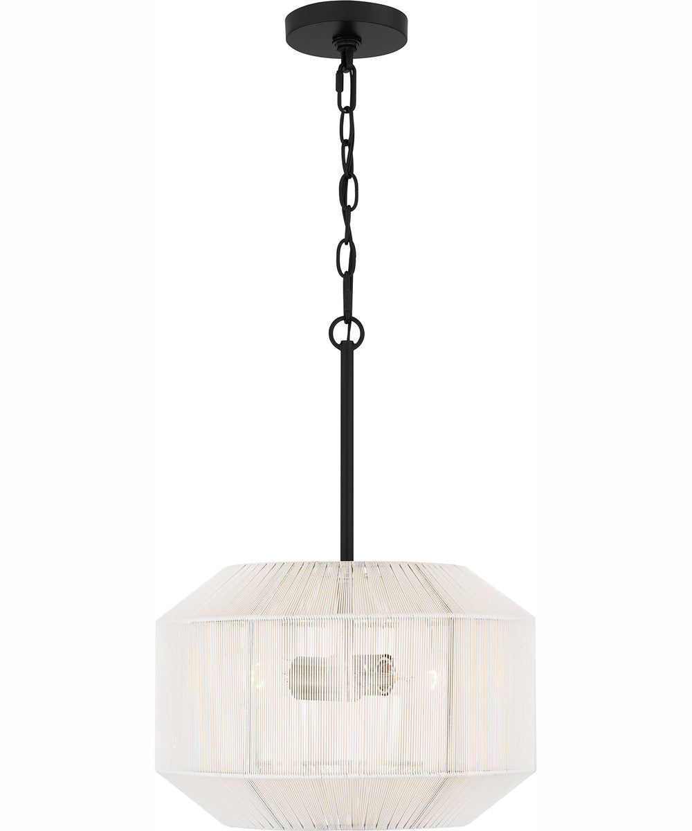 Quoizel Pendant 2-light Pendant Matte Black