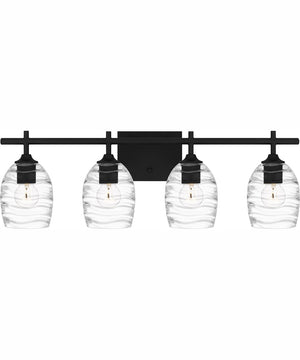 Lucy Extra Large 4-light Bath Light Matte Black
