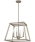 Rosalind 4-light Pendant Grey Washed Oak