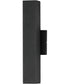 Culvert 15 inch LED Outdoor Sconce Black
