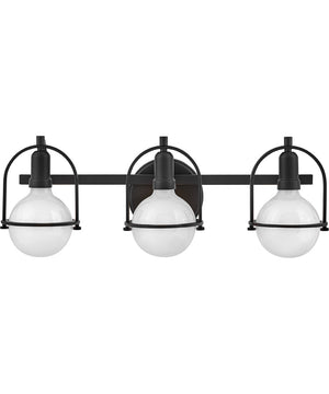 Somerset 3-Light Vanity in Black
