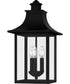 Chancellor Large 3-light Outdoor Pendant Light Mystic Black