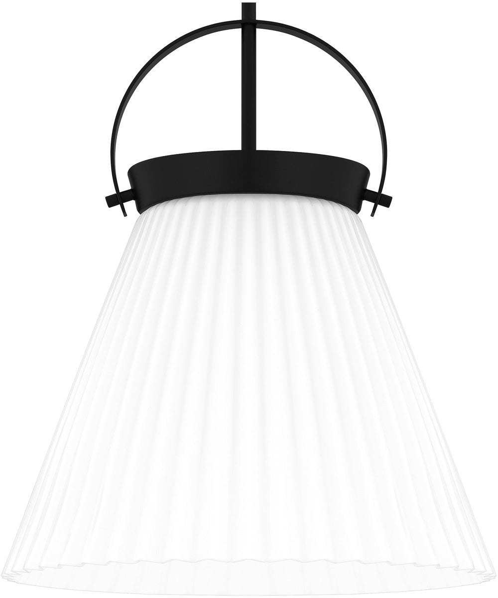 Quoizel Pendant Large 1-light Pendant Matte Black