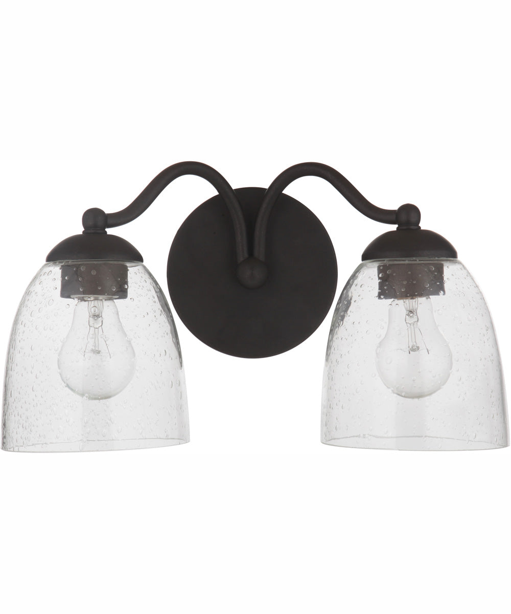 Hillridge 2-Light Vanity Espresso