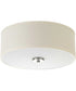 Inspire 2-Light 13" Flush Mount Brushed Nickel