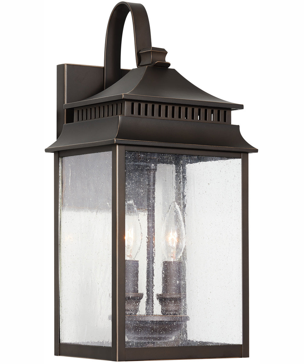 Sutter Creek 2-Light Outdoor Wall-Lantern Rain or Shine - Oiled Bronze