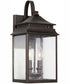 Sutter Creek 2-Light Outdoor Wall-Lantern Rain or Shine - Oiled Bronze