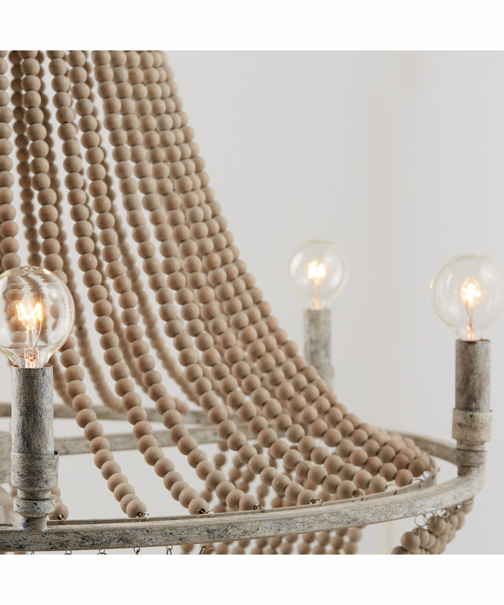 Kayla 6-Light Chandelier Mystic Sand