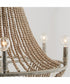 Kayla 6-Light Chandelier Mystic Sand