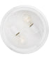 Marblehead Medium 2-light Outdoor Ceiling Light  Coastal Armour White Lustre
