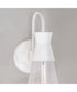 Paloma 1-Light Sconce Textured White