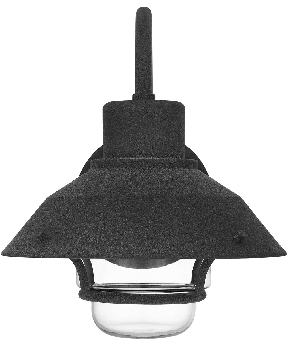 Lavalier Large 1-light Outdoor Wall Light  Coastal Armour Aluminum Mottled Black