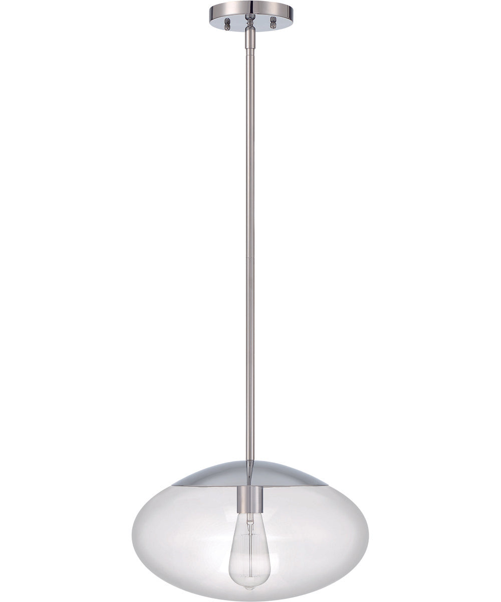 Gaze 1-Light Pendant Chrome