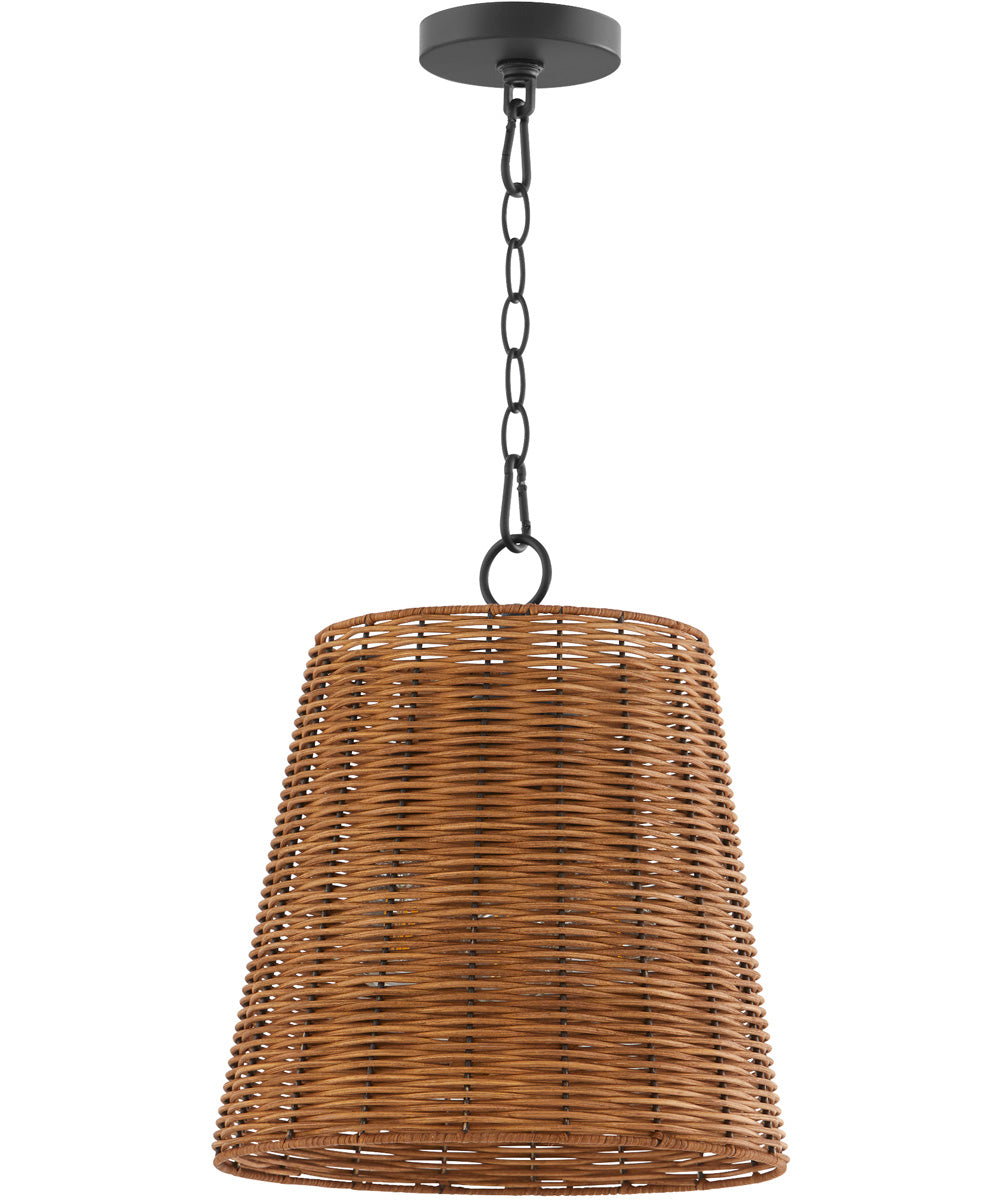 3-light Pendant Matte Black