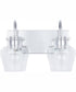 Danes 2-Light Vanity Chrome