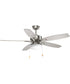 Billows 52" 5 -Blade Ceiling Fan Brushed Nickel