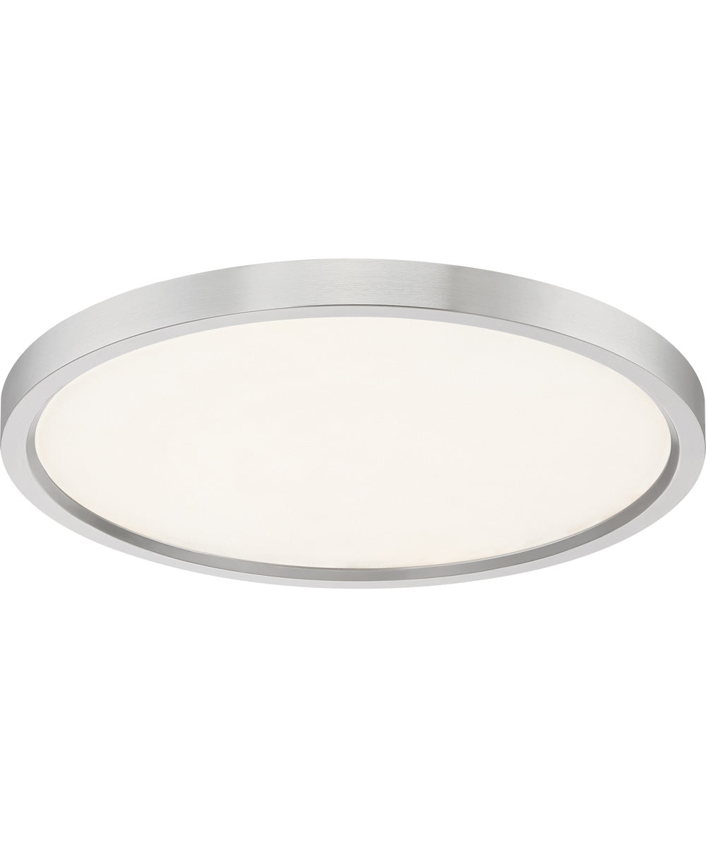 Outskirts  Flush Mount Brushed Nickel