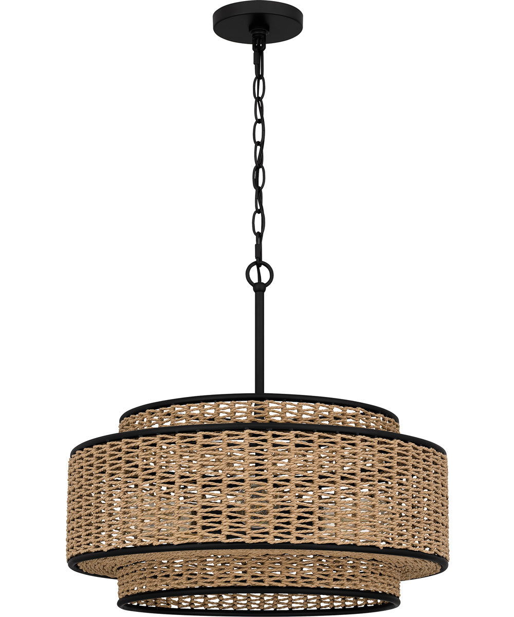 Quoizel Pendant 5-light Pendant Matte Black