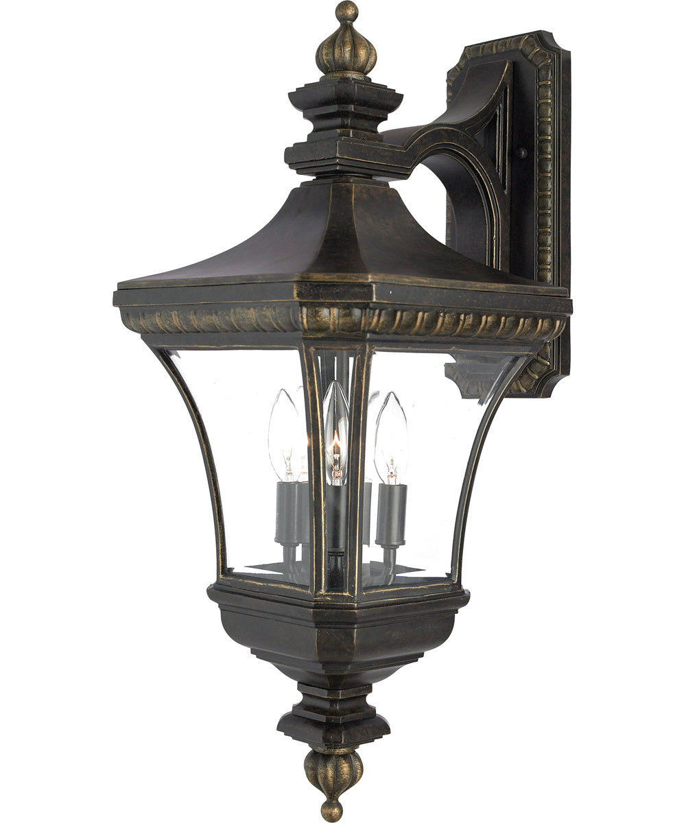 Devon Large 3-light Outdoor Wall Light Imperial Bronze