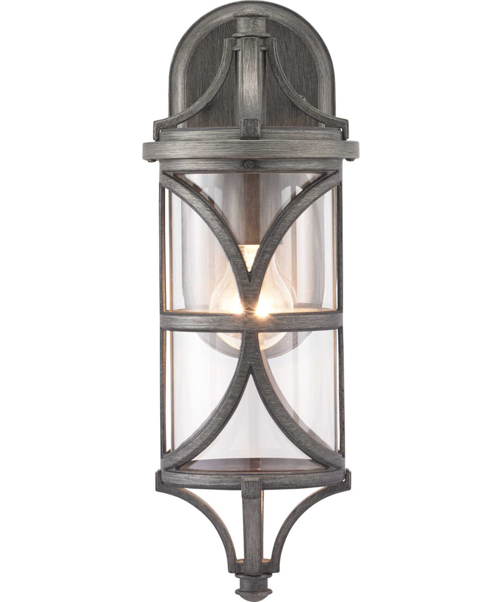 Morrison 1-Light Small Wall Lantern Antique Pewter