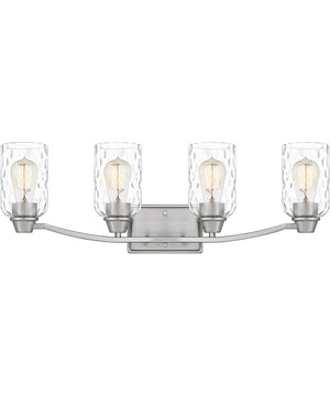 Acacia Extra Large 4-light Bath Light Brushed Nickel