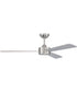 Provision Ceiling Fan (Blades Included) Brushed Polished Nickel