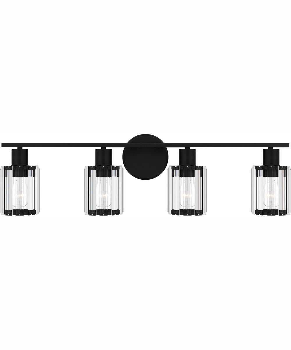 Isla Extra Large 4-light Bath Light Matte Black
