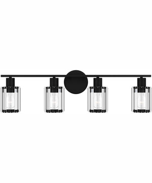 Isla Extra Large 4-light Bath Light Matte Black